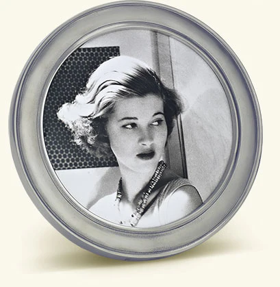 Lugano Round Photo Frame, Large