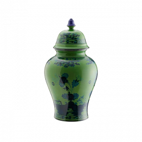 Oriente Italiano Small Potiche Vase with Cover - Image 4