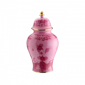 Oriente Italiano Large Potiche Vase with Cover - Image 4