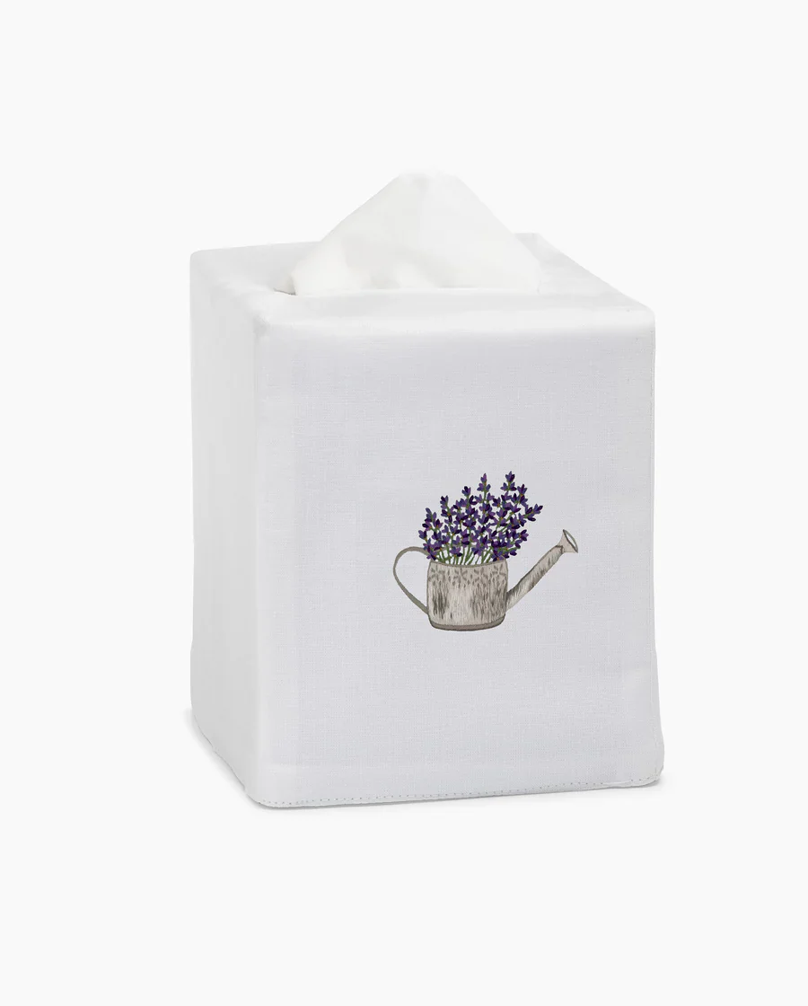 Embroidered Tissue Box Cover - Image 2
