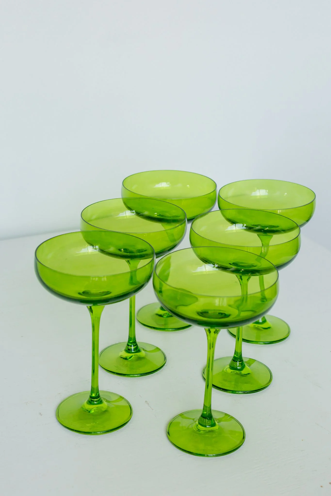 Estelle Colored Champagne Coupe - Set of 2 - Image 2
