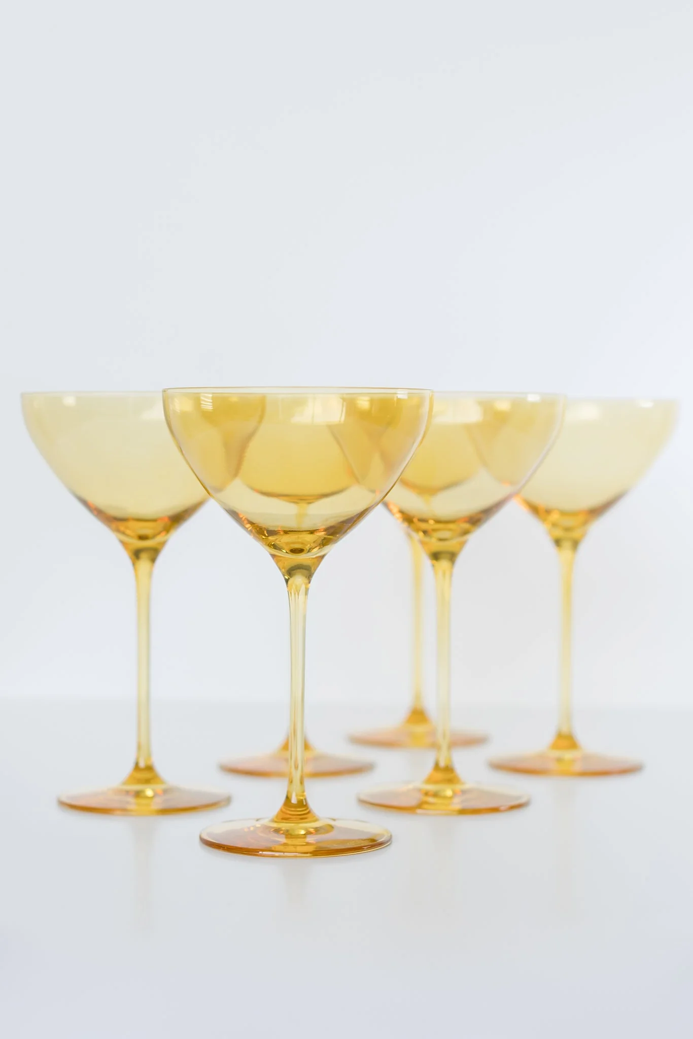 Estelle Colored Martini Glass - Set 6 - Image 3
