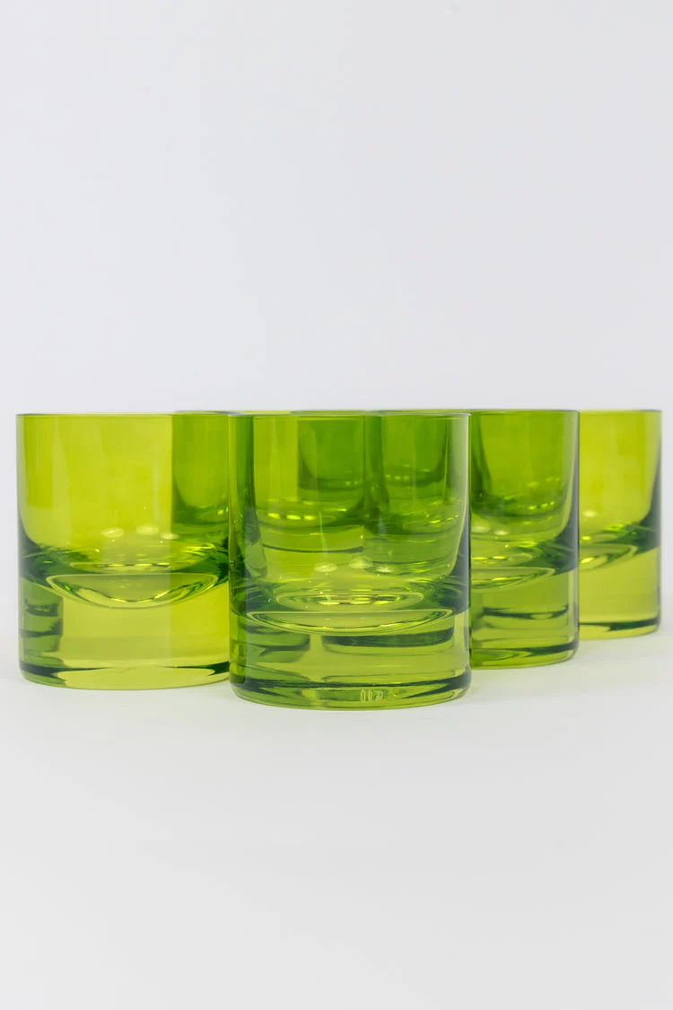 Estelle Colored Rocks Glass - Set of 6 - Image 9