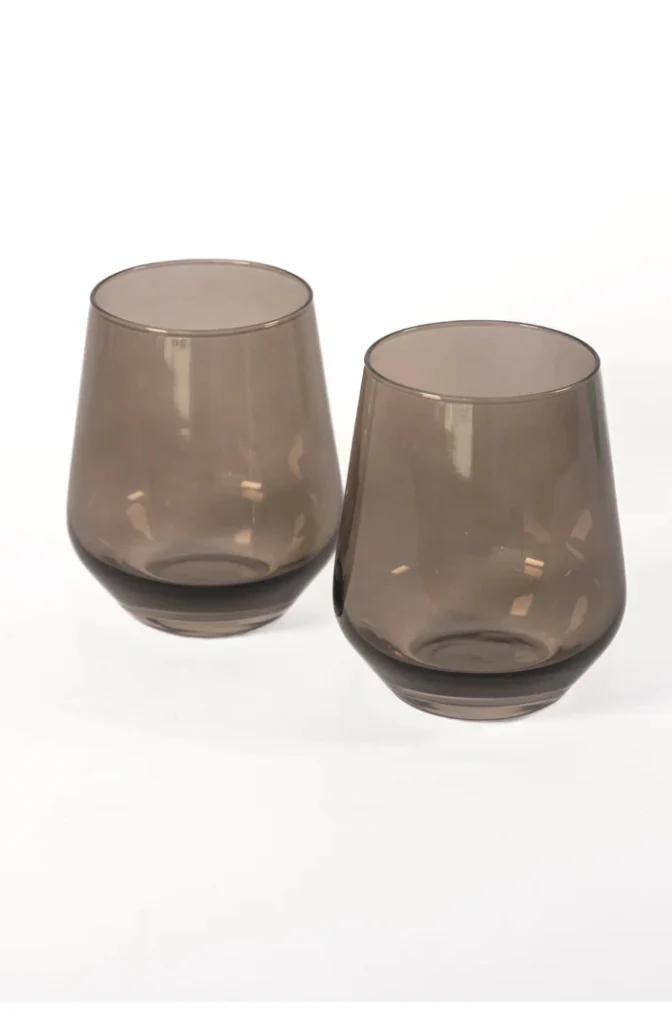 Estelle Colored Wine Stemless - Set of 2 - Image 17