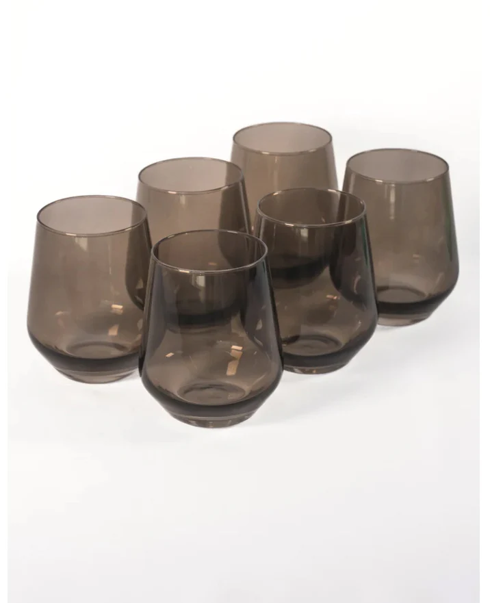 Estelle Colored Wine Stemless - Set of 6 - Image 18