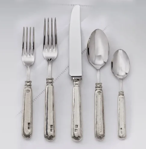 Filet Pewter Flatware