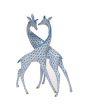 Pair Of Giraffes  7.5"h - Image 3