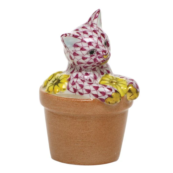 Flower Pot Kitty
