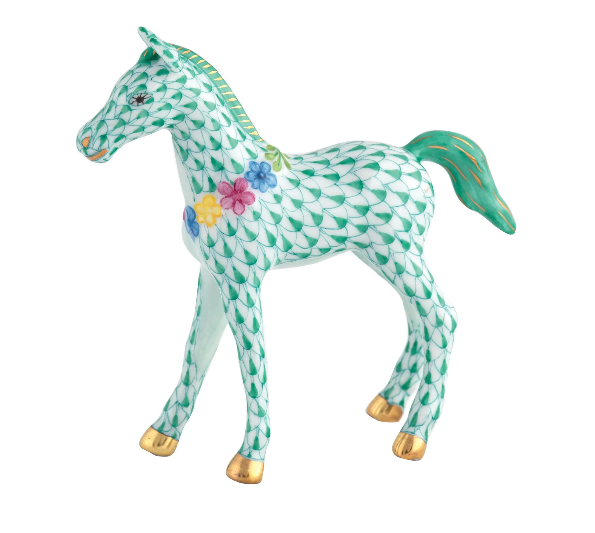 Foal with Flowers