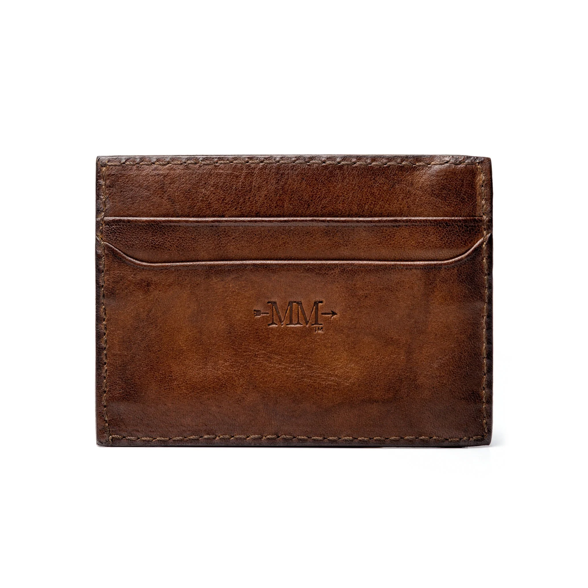 Benjamin Leather Front Pocket Wallet - Image 2