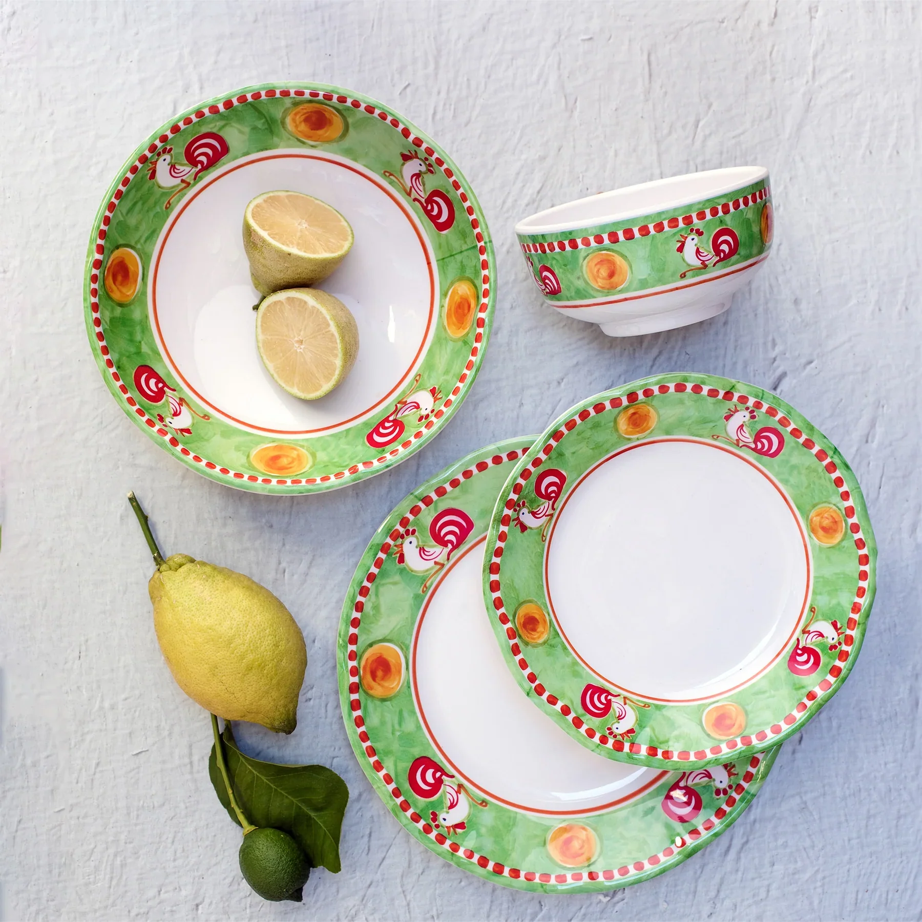Melamine Gallina Cereal Bowl - Image 2