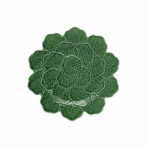 Geranium - Charger Plate Green