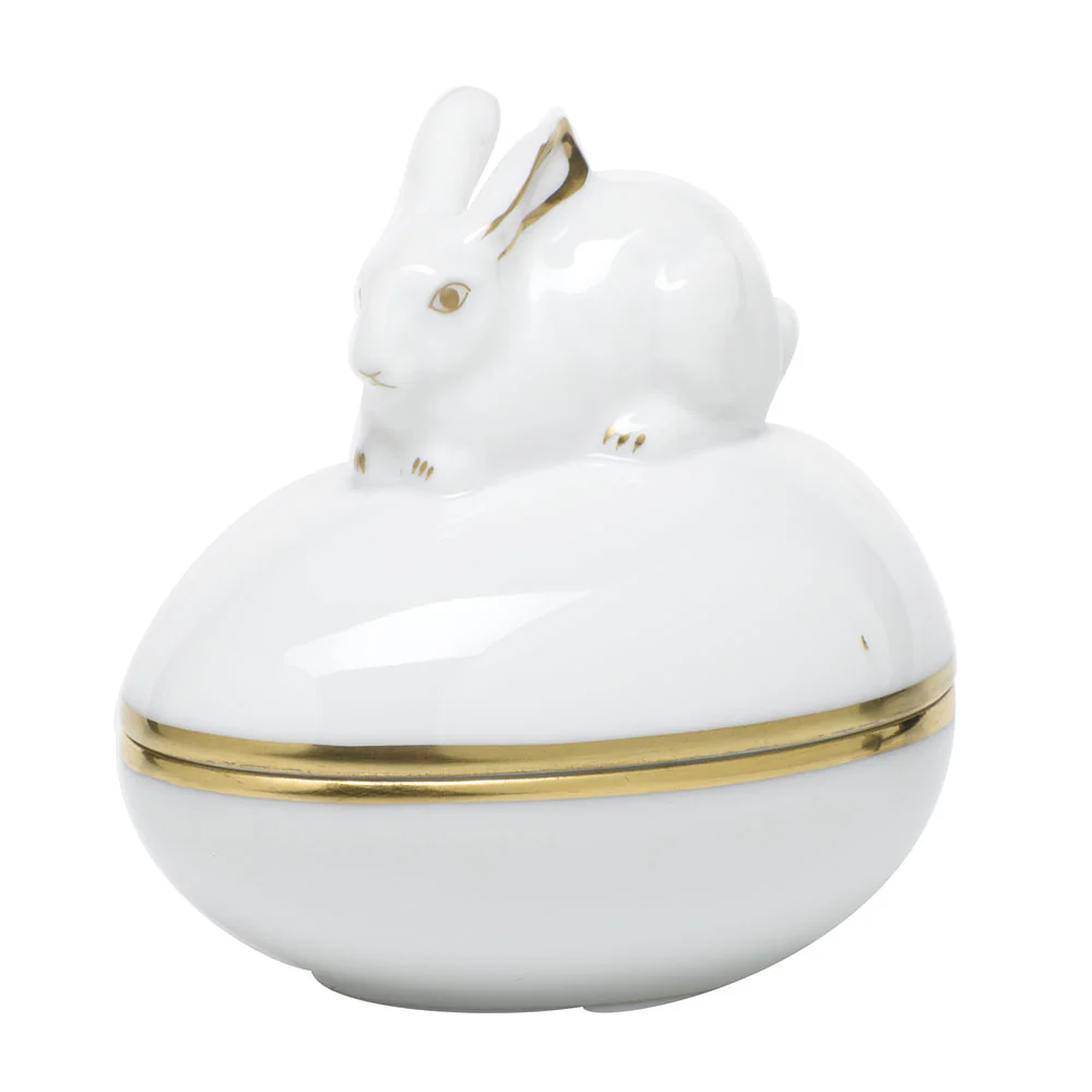 Golden Edge Egg Bonbon W/bunny