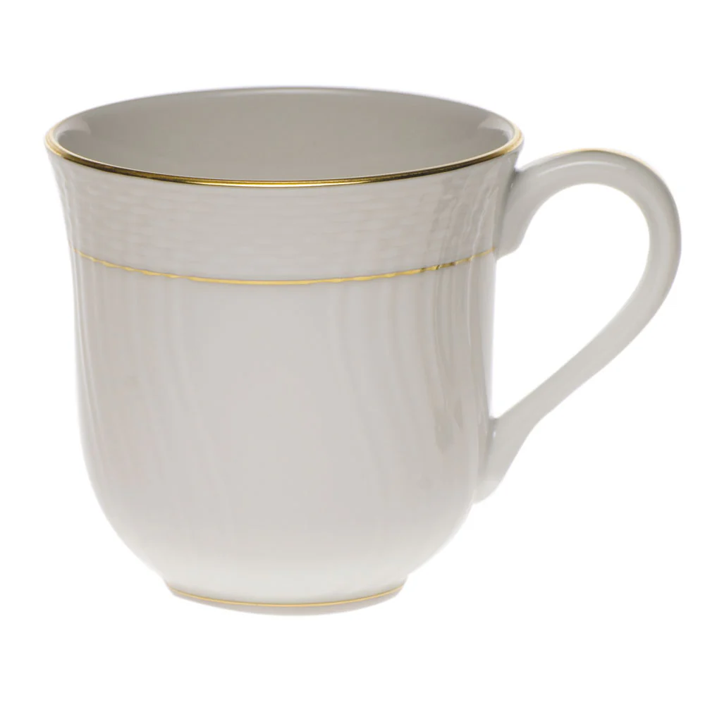 Golden Edge Mug  (10 Oz) 3.5"h - Image 2