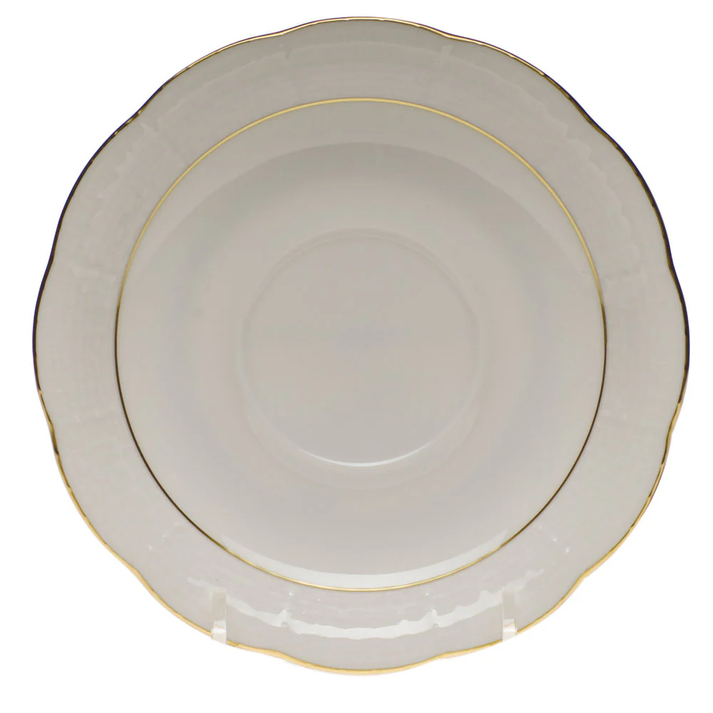Golden Edge Tea Saucer  6"d - Image 2