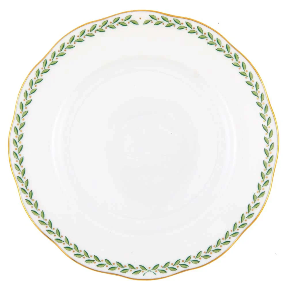 Green Laurel Salad Plate
