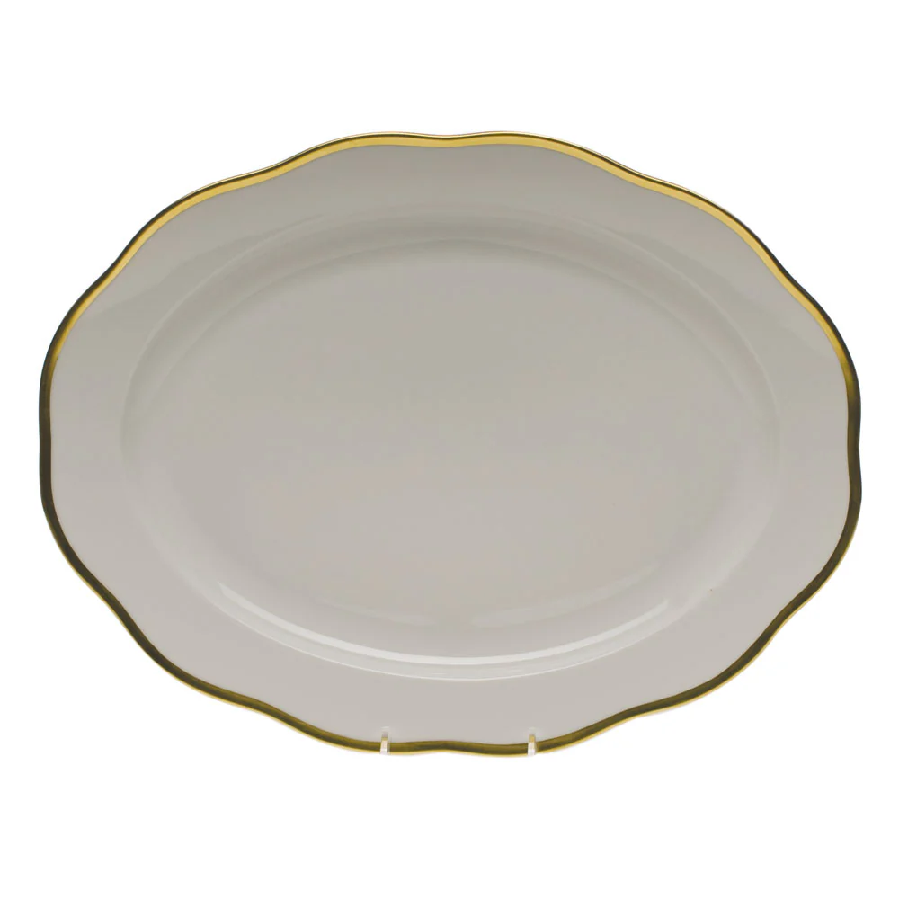 Gwendolyn Oval Platter  15"l