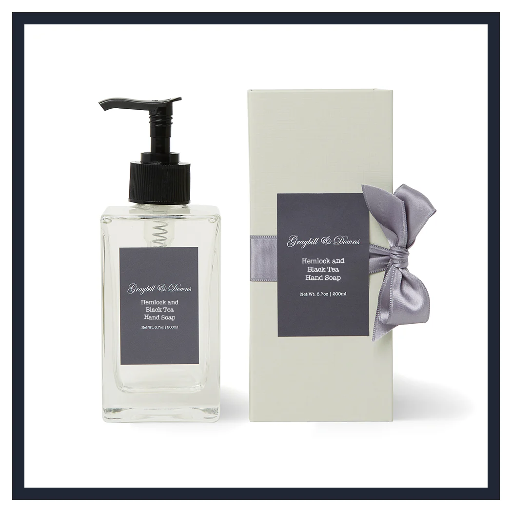 Hemlock & Black Tea Soap and Lotion