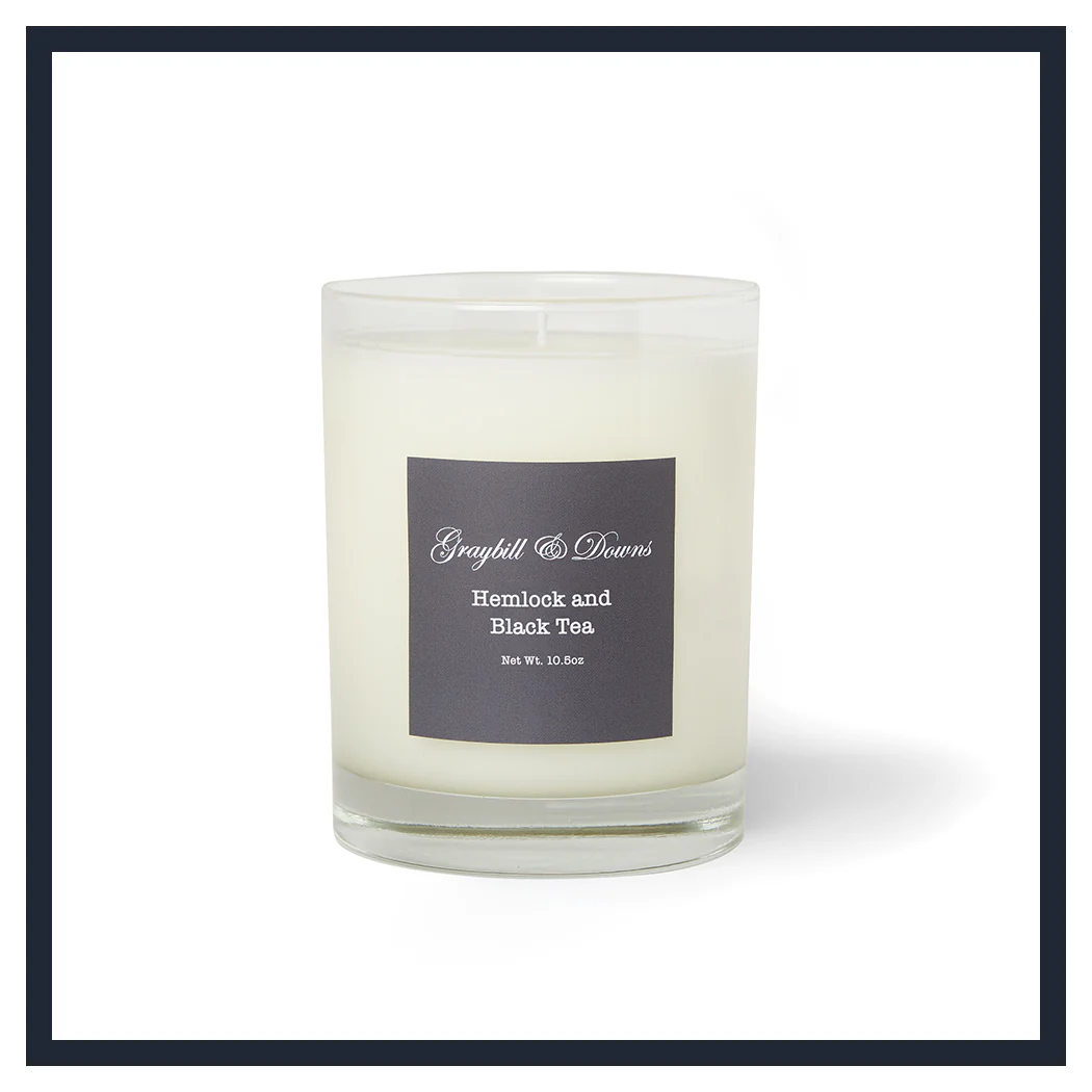 Hemlock & Black Tea Candle