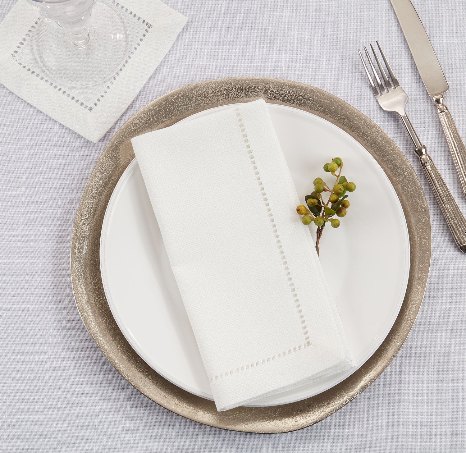 Hemstitched Napkins Dozen - Image 2