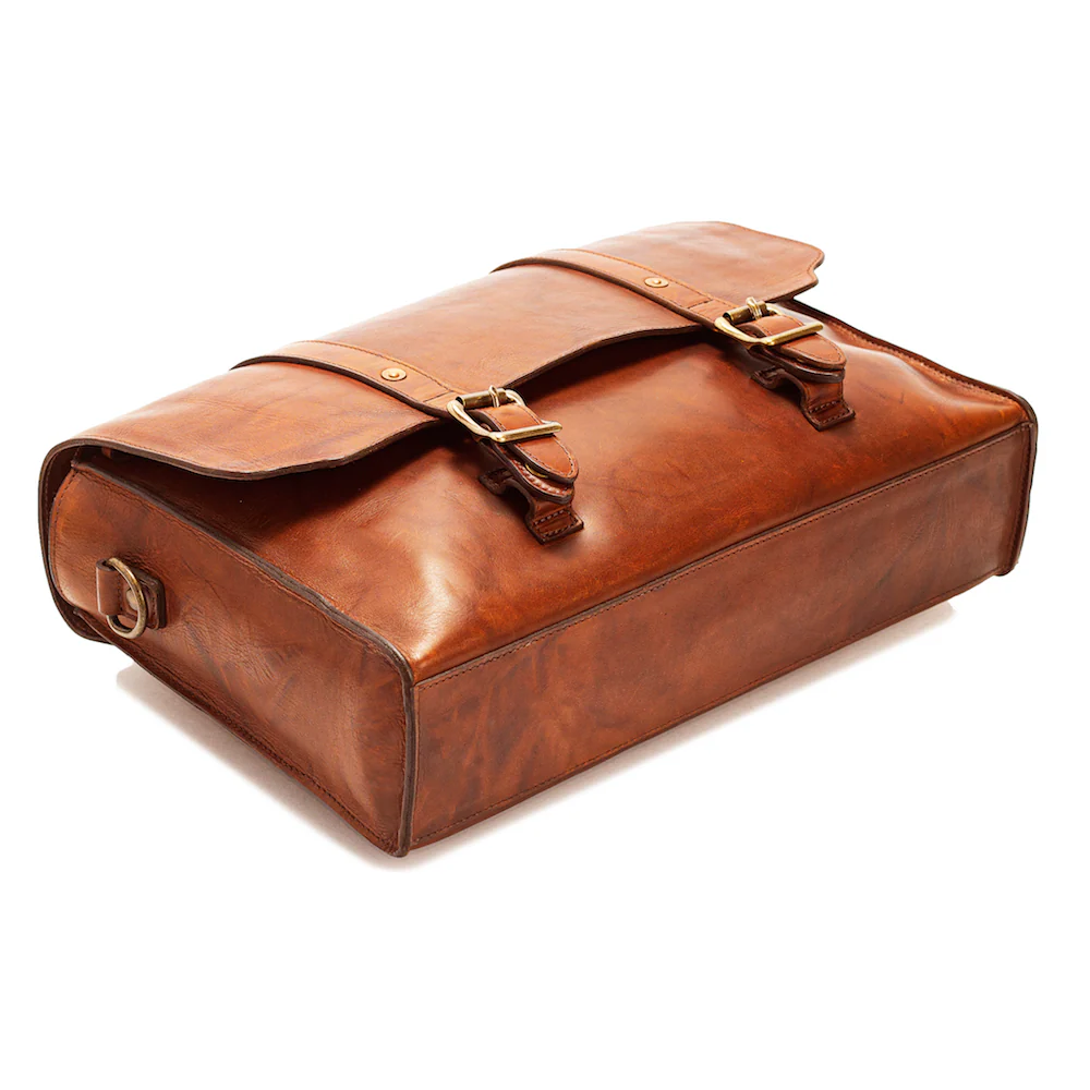 Heritage Leather Briefcase - Image 4