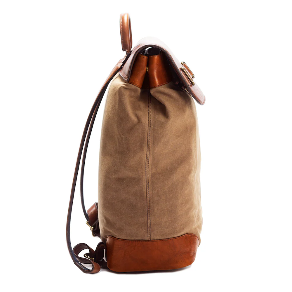 Heritage Waxed Canvas Steamer Backpack II - Image 4