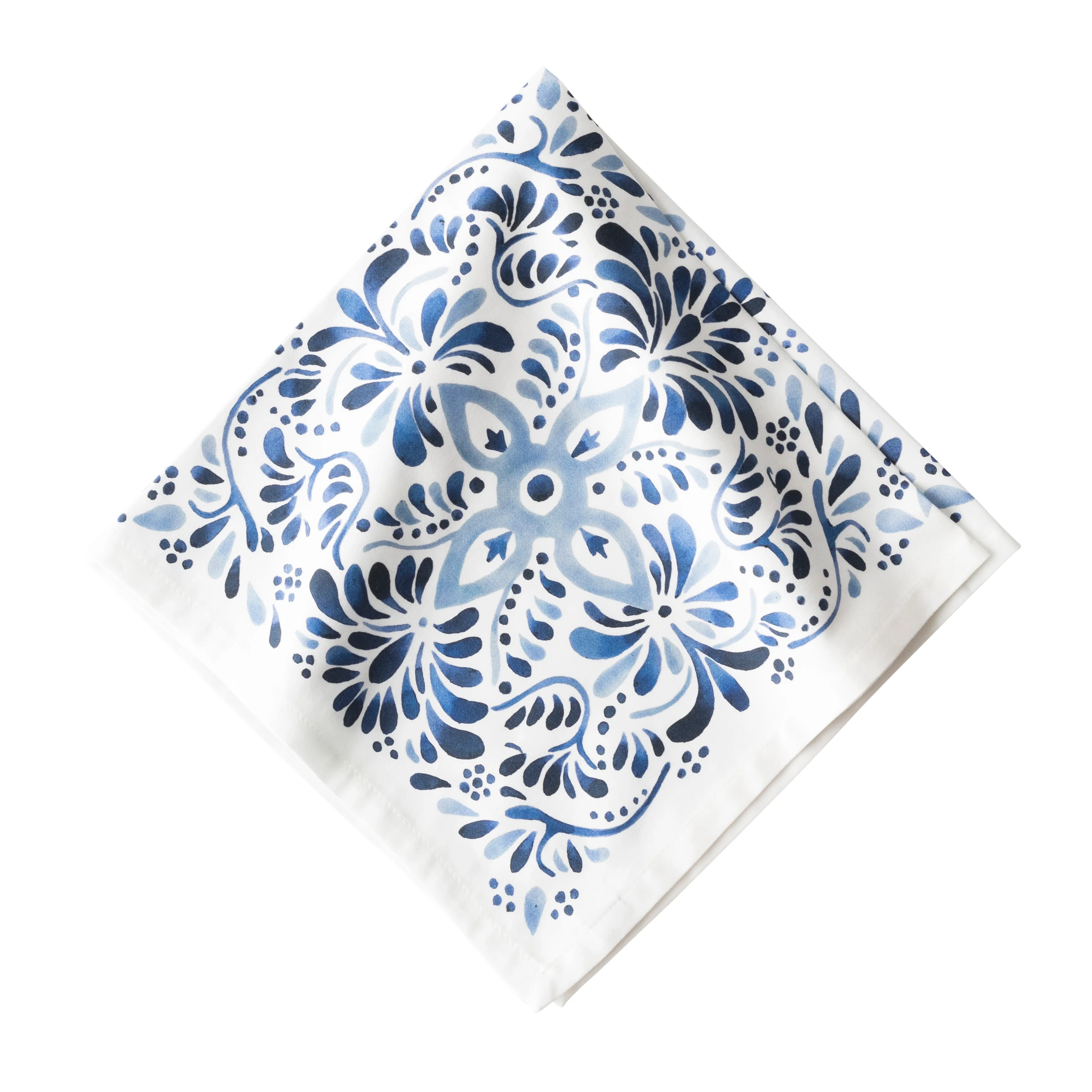 Iberian Journey Indigo Napkin Set of 4
