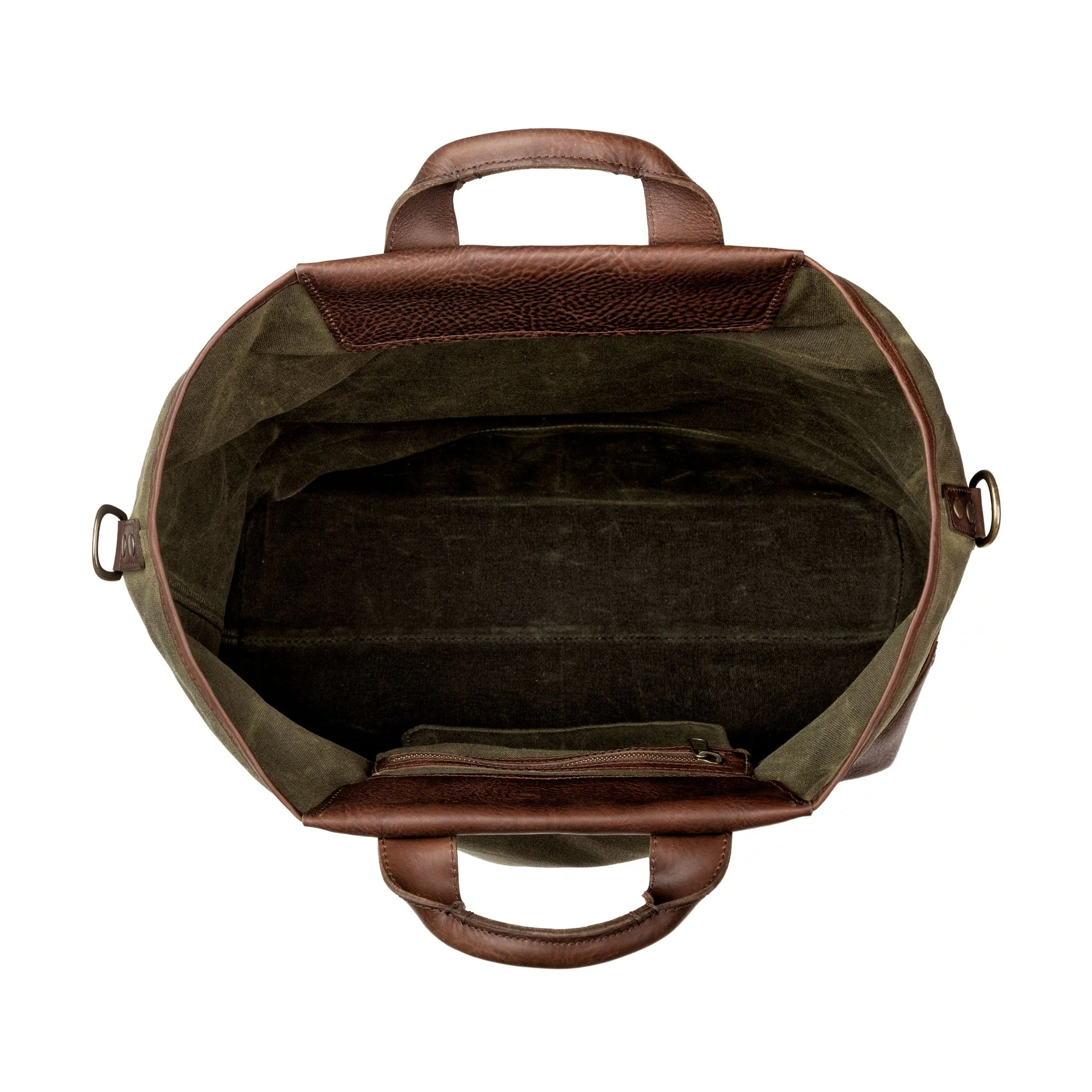 Heritage Waxed Canvas Ice Block Bag - Image 11