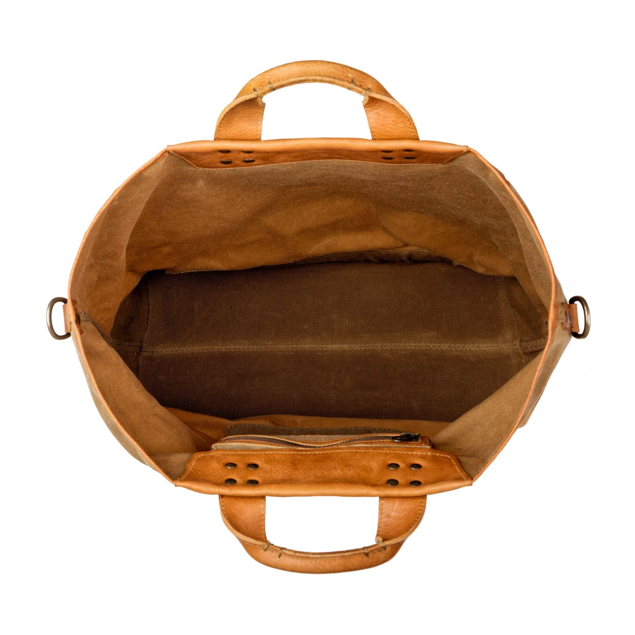 Heritage Waxed Canvas Ice Block Bag - Image 16