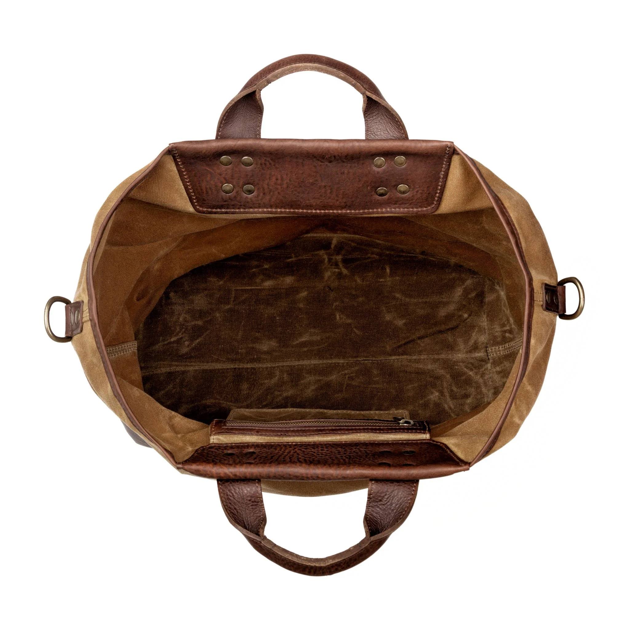 Heritage Waxed Canvas Ice Block Bag - Image 7