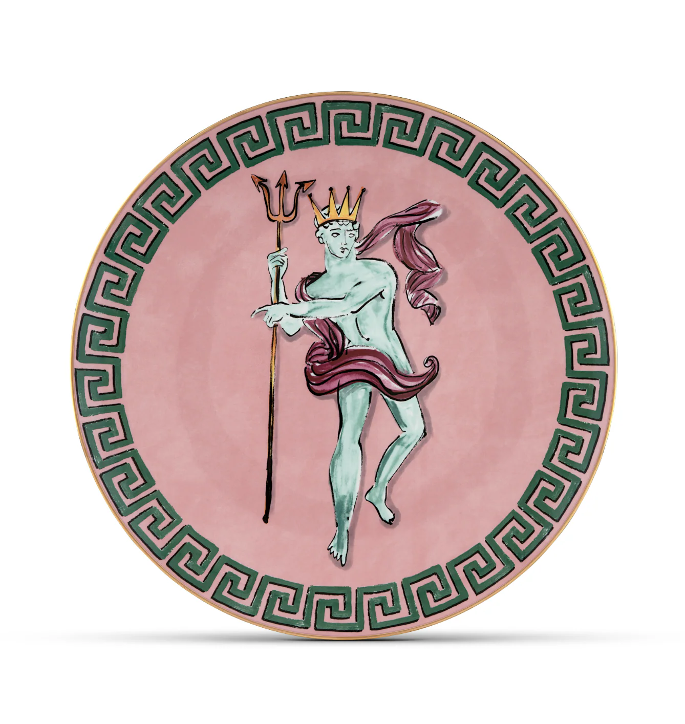 Il Viaggio di Nettuno Centerpiece and Charger Plate - Image 3