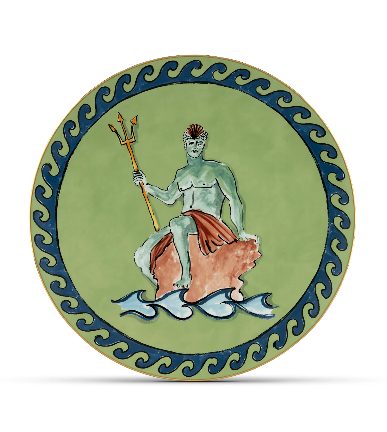 Il Viaggio di Nettuno Centerpiece and Charger Plate - Image 4