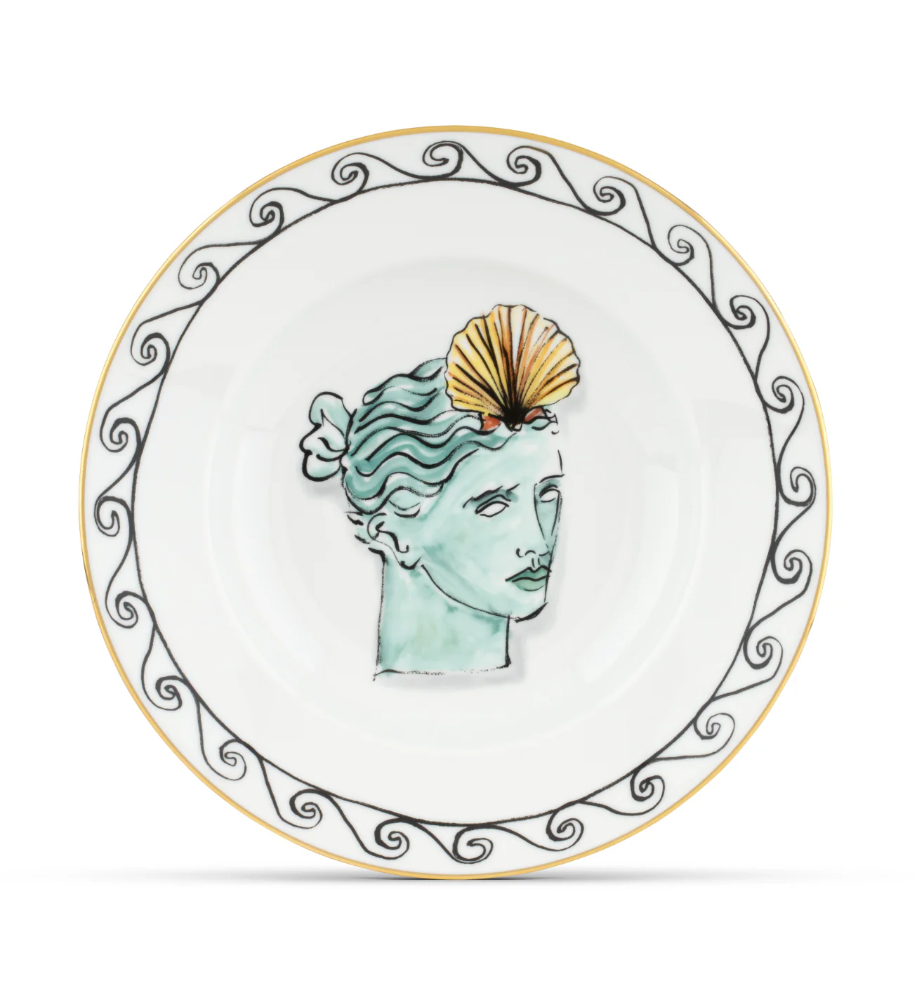 Il Viaggio di Nettuno Soup Plate - Image 2