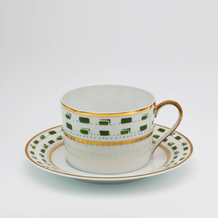 La Bocca Green Tea Saucer