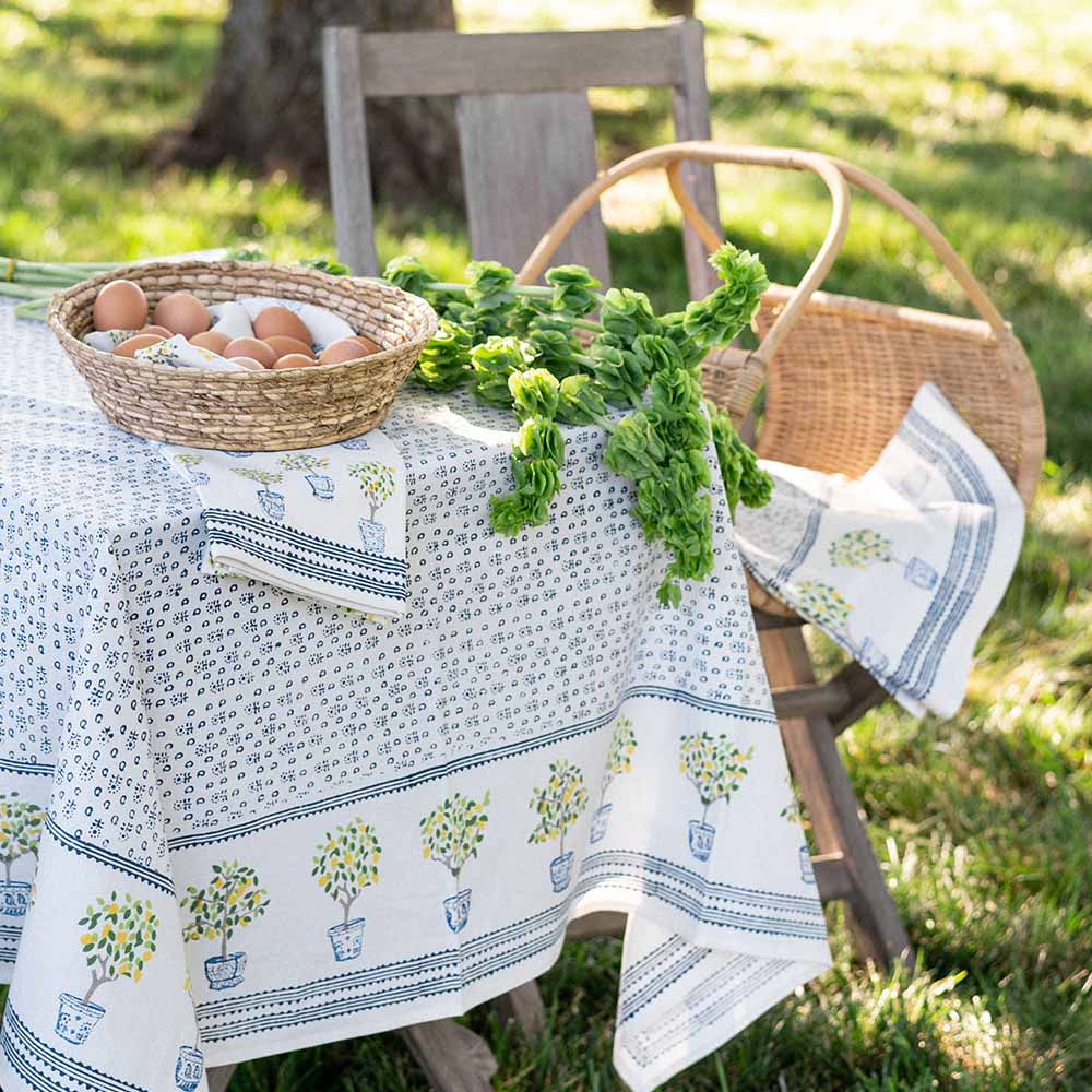 Lemon Topiaries Tablecloth - Image 4