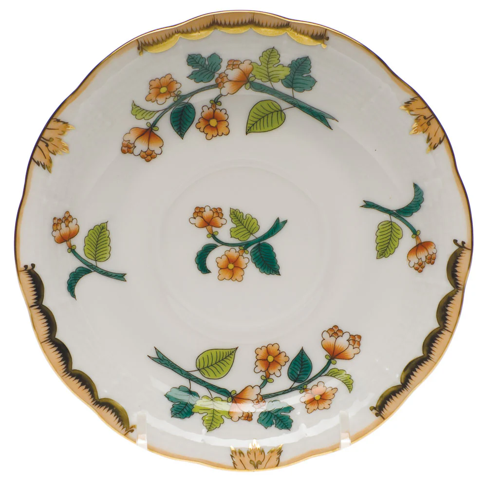 Livia Rust Tea Saucer  6"d - Image 2