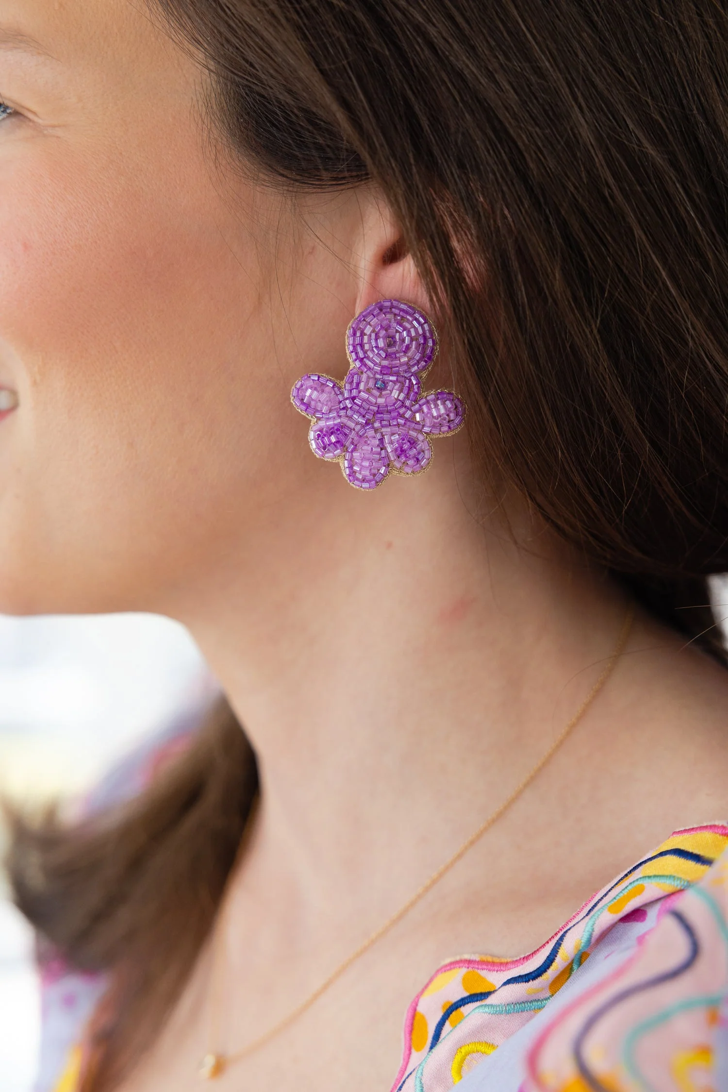 Love Studs in Lavender - Image 2