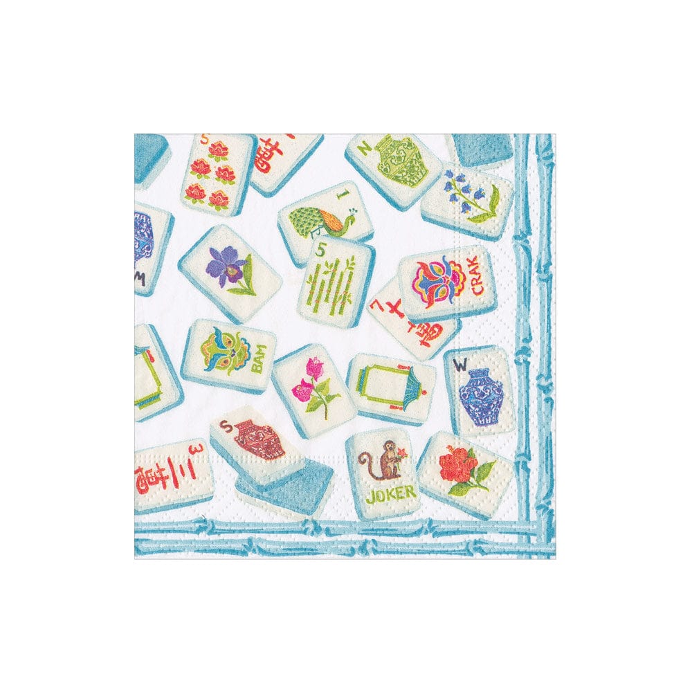 Mahjong Cocktail Napkins