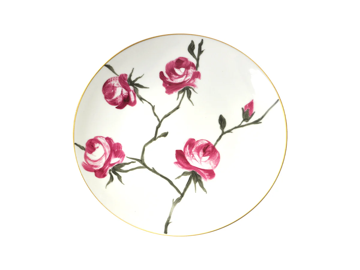 Marie Daâge Bouquet de Roses Custom Dinnerware - Image 4