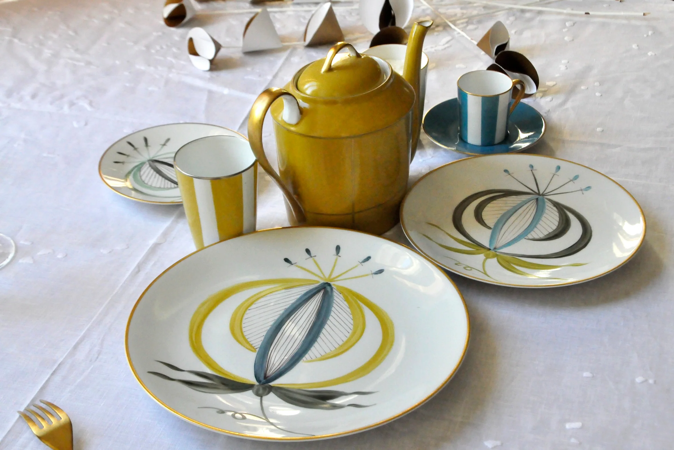 Marie Daâge Jardins d’Udaipur Custom Dinnerware - Image 3