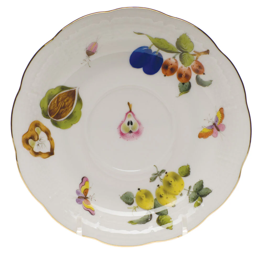 Market Garden Tea Saucer  6"d - Image 2