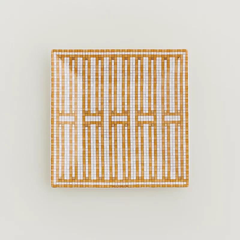 Mosaique Gold Square Plate - Image 4