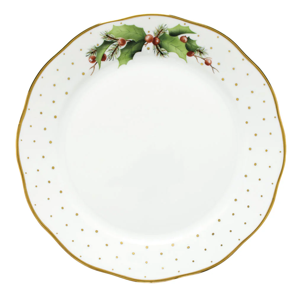 Winter Shimmer Dinner Plate 10.5"d - Image 2
