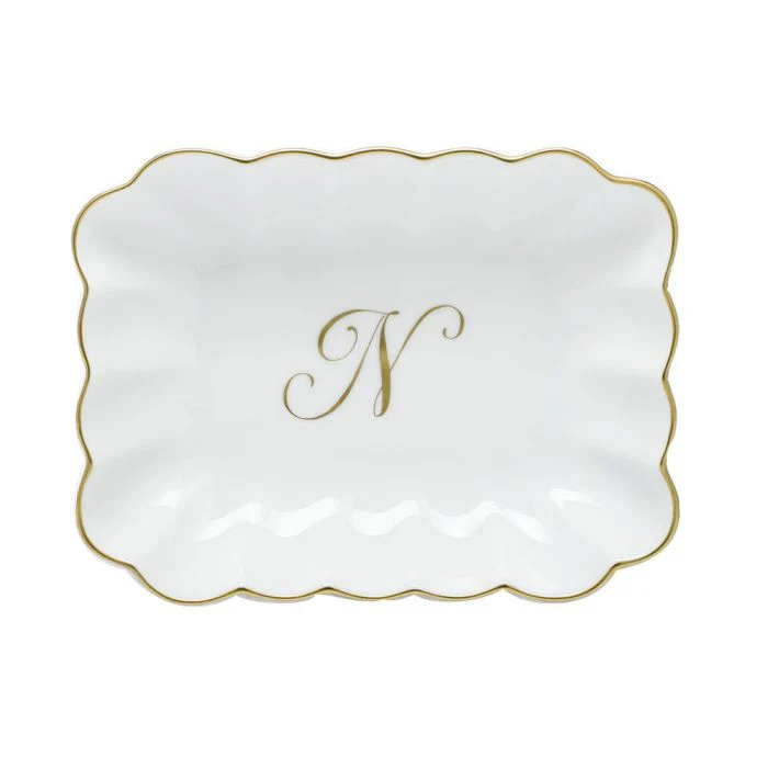 Oblong Dish with Monogram - Image 13