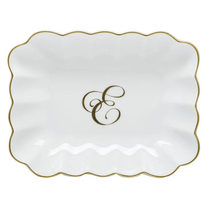 Oblong Dish with Monogram - Image 22