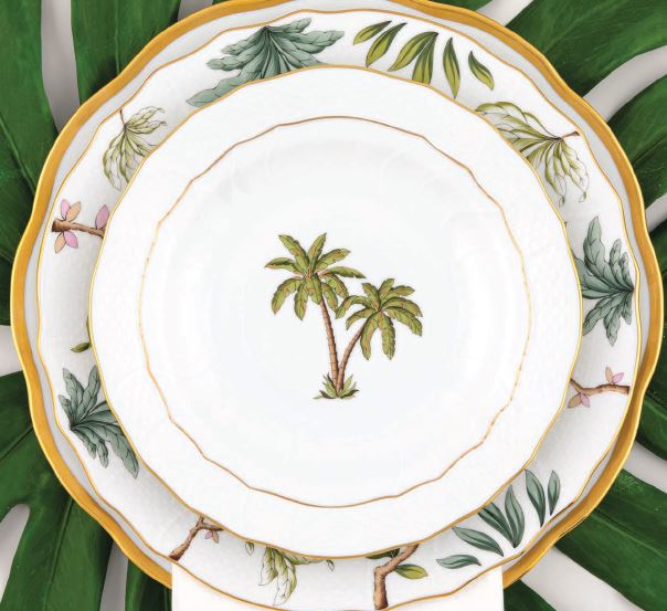 Palm Tree Dessert Plate - Image 2