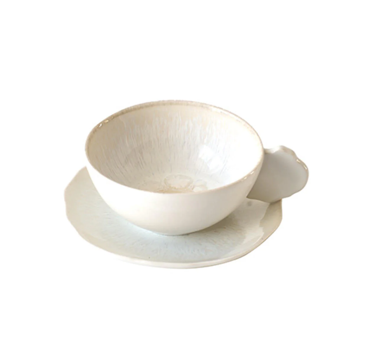 Plume Perles Cup and Saucer