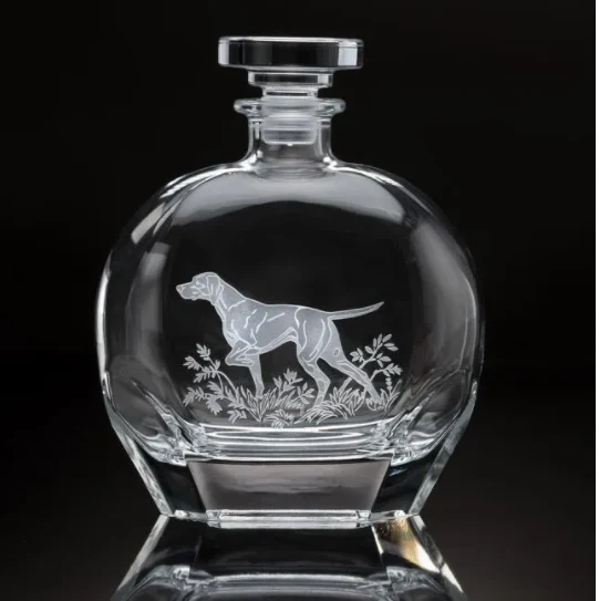 Pointer Crystal Decanter
