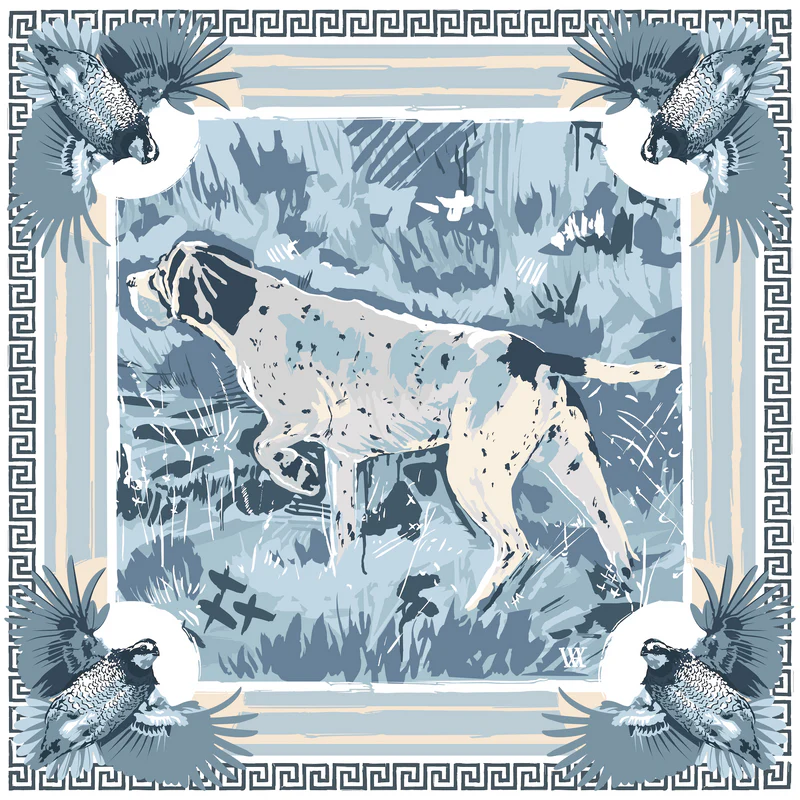 Pointing Strong Silk Scarf - One Sided - Image 4