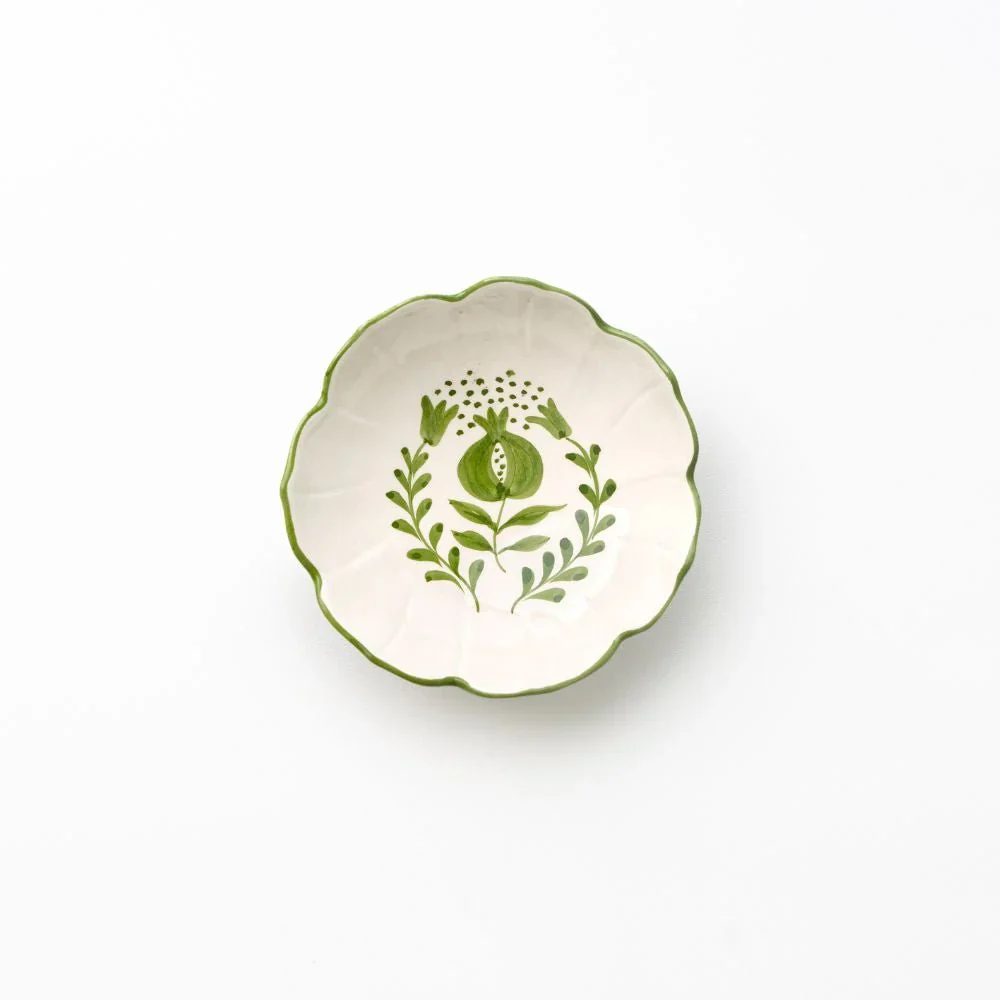Pomegranate Small Snacking Bowl Set of 2